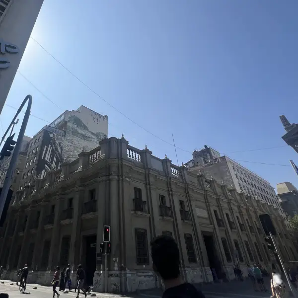 Museo Chileno de Arte Precolombino outside