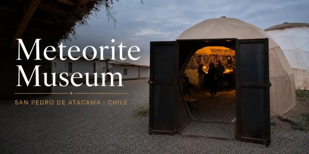 Meteorite Museum in San Pedro de Atacama