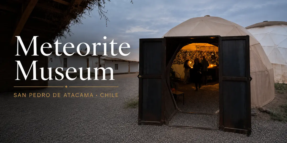 Meteorite Museum in San Pedro de Atacama