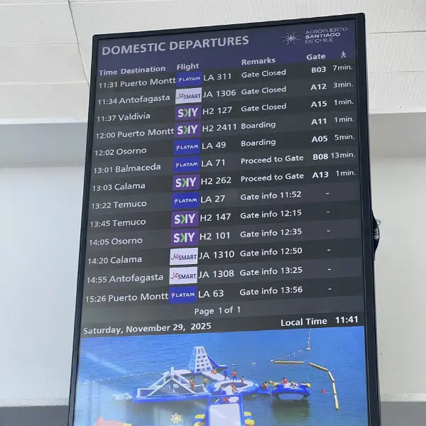 Santiago airport