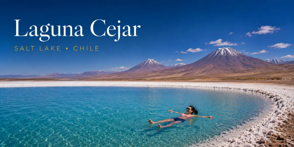 The Floating Salt Lake in Chile's Atacama Desert