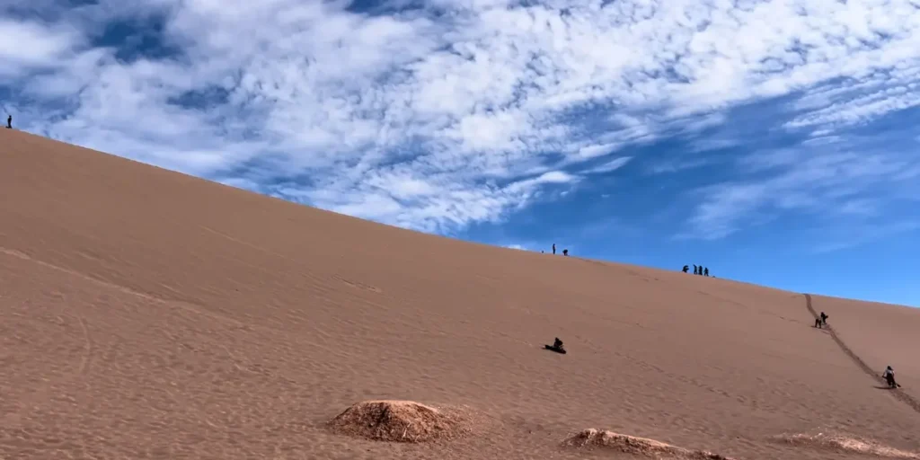 Valle de la Muerte sandboarding area