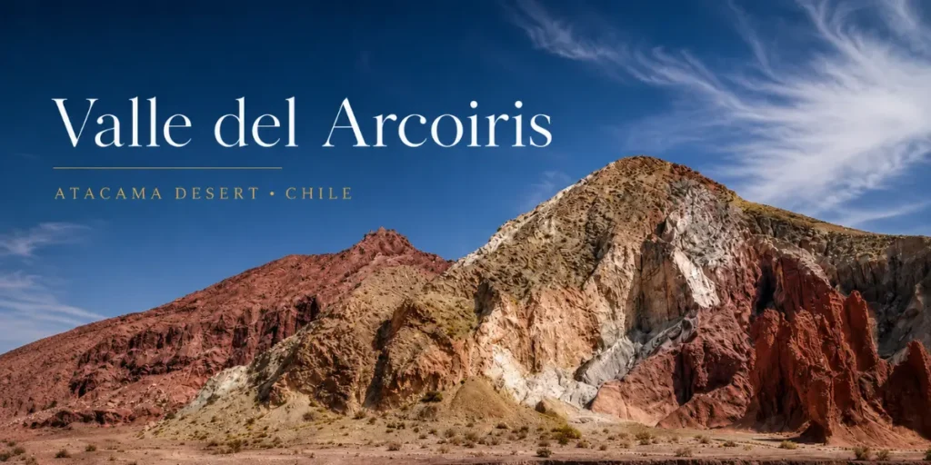 colorful mineral layers Rainbow Valley Valle del Arcoiris Atacama geology
